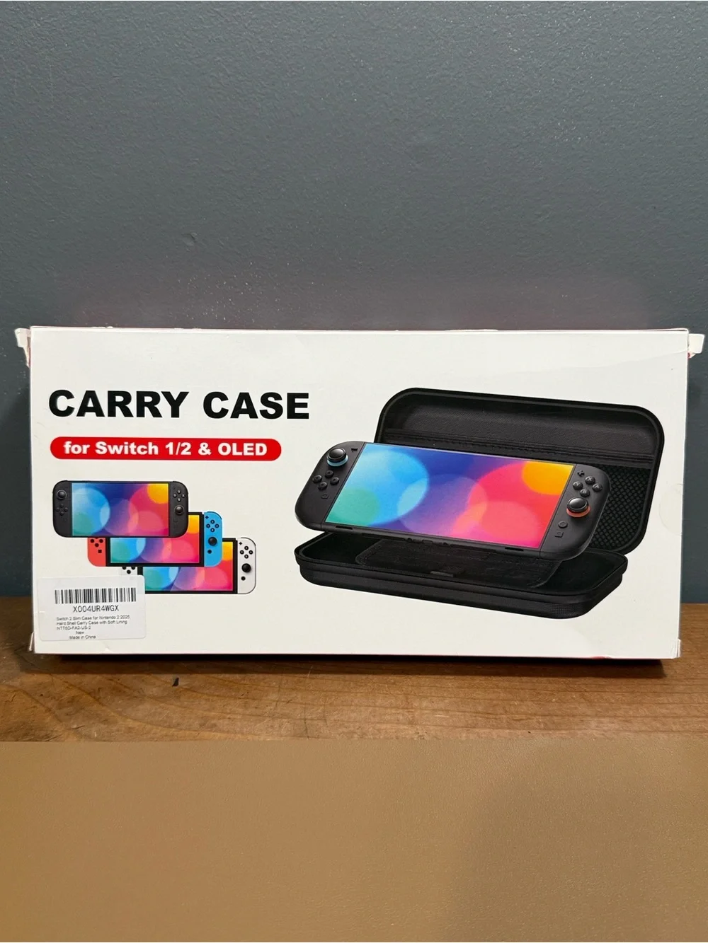Carry Case for Switch 1/2 & OLED blue new in packaging lightweight waterproofing